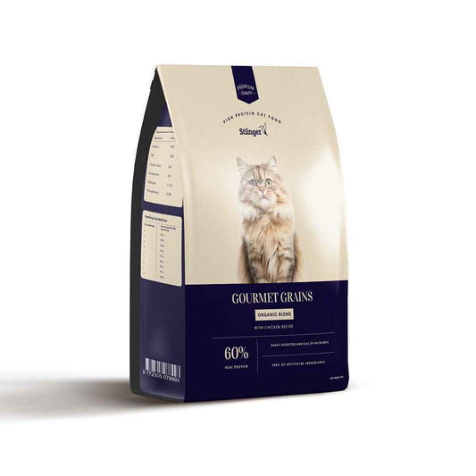 High-Protein Dry Cat Food, 3Kg