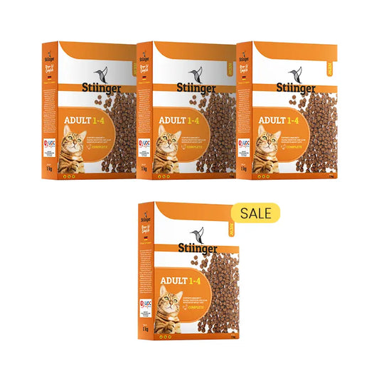 Premium Cat Dry Food: Buy 3 Get 1 FREE Stiinger