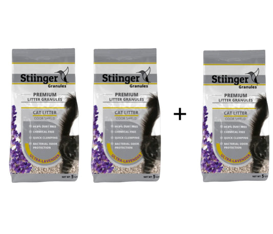 Premium Cat Litter: Buy 2 Get 1 FREE Stiinger