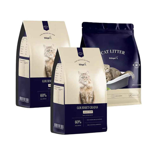 Buy 2 Get 1 Free: (2 Cat Dry Food + 1 Cat Litter)