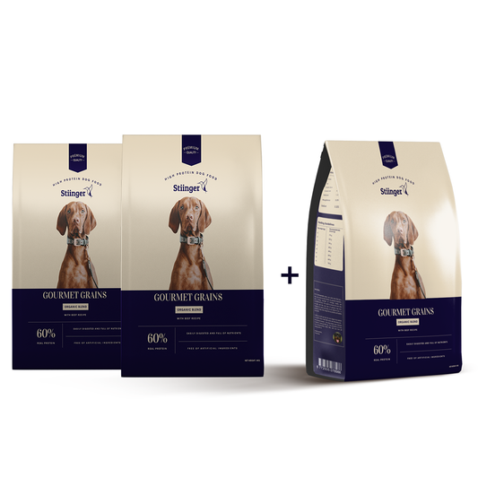 Dog Dry Food 4kg (Buy 2 Get 1 50% OFF) Stiinger