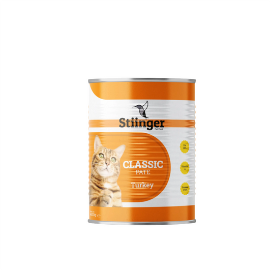 Cat Wet Canned Food - Turkey (400g) Stiinger